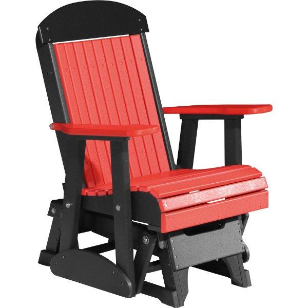 2ft Classic Glider Chair Glider Chair Red &amp; Black