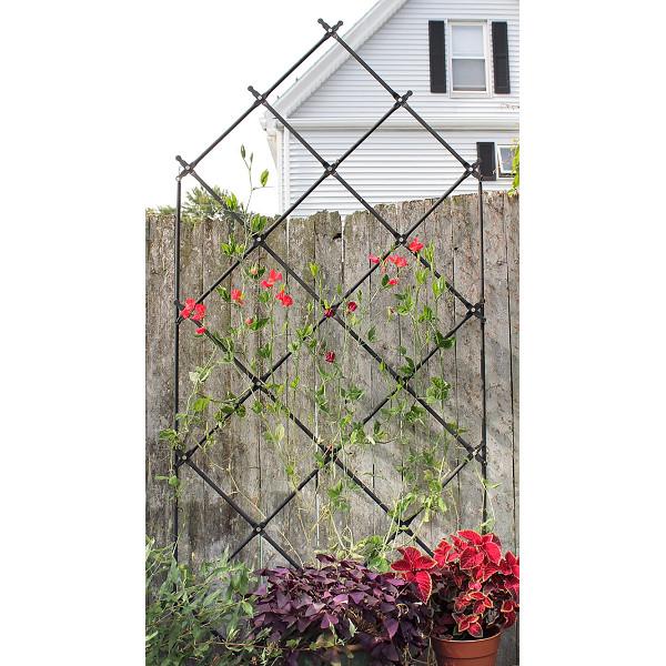Freestanding Lattice Garden Trellis Garden Trellis / free standing metal trellis