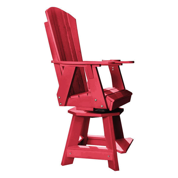 Heritage Balcony Swivel Chair Swivel Chair Cardinal Red