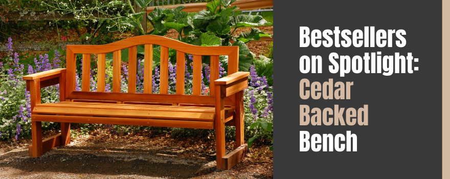 Bestsellers on Spotlight: A Hollywood Date with our Cedar Backed Bench