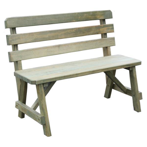 8 Foot or More Outdoor Benches