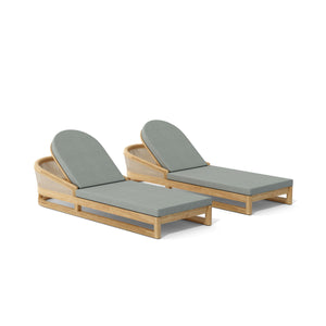 2-pc Catania Sun Lounger Susan