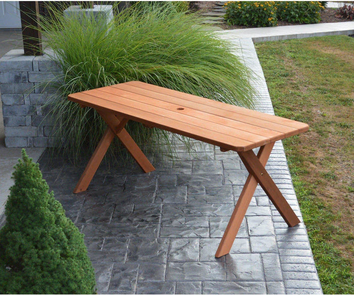 Regallion Crossleg Outdoor Cedar Tables