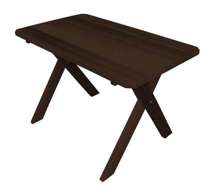 Regallion Crossleg Outdoor Cedar Tables