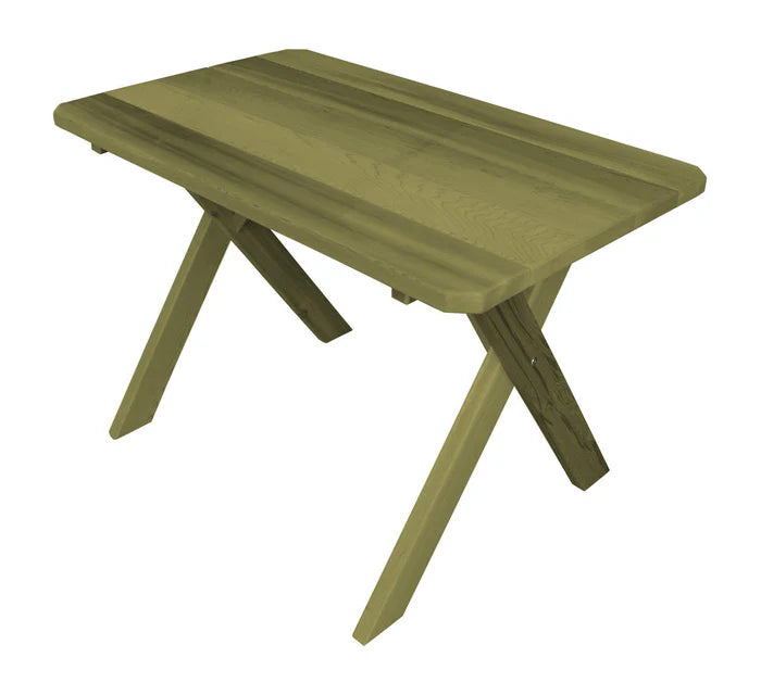 Regallion Crossleg Outdoor Cedar Tables