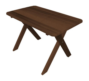 Regallion Crossleg Outdoor Cedar Tables