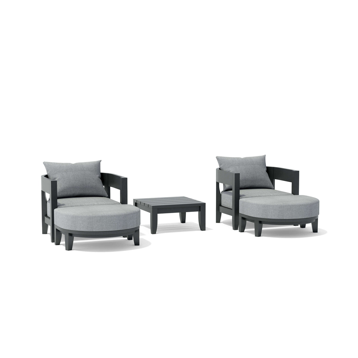 5-pc Coronado Aluminum Deep Seating Set Susan