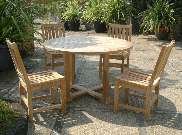 5-pc Outdoor Dining Table Set Susan