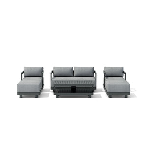 6-pc Granada Aluminum Deep Seating Susan