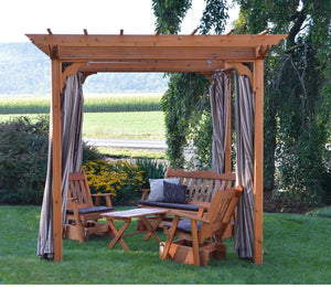 Regallion 6x8 Pergola, 8x8 Pergola and 8x10 Pergola W/Swing Hangars 