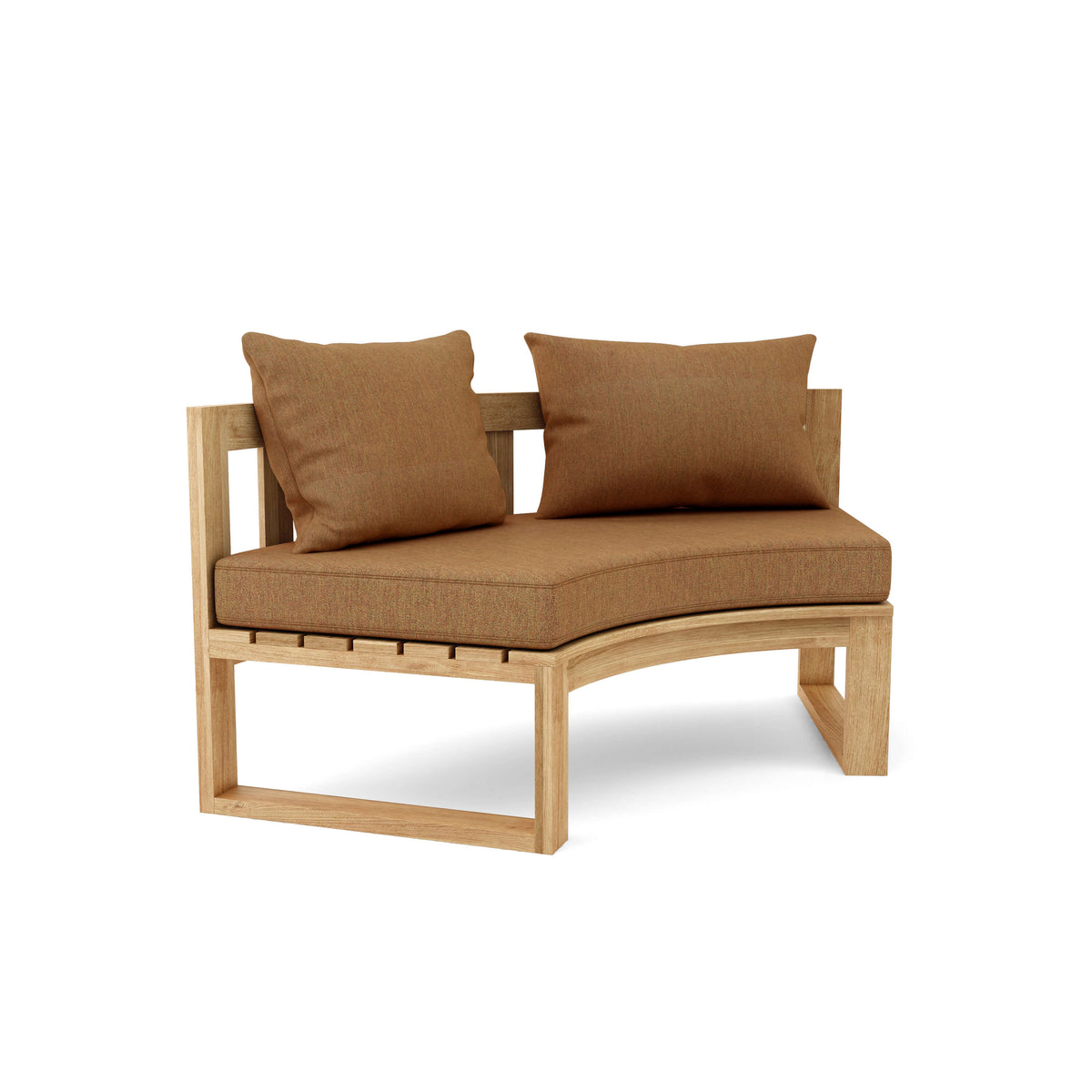 Circular Modular Deep Seating – Premium Teak Comfort Meets Custom Style - The Charming Bench Company