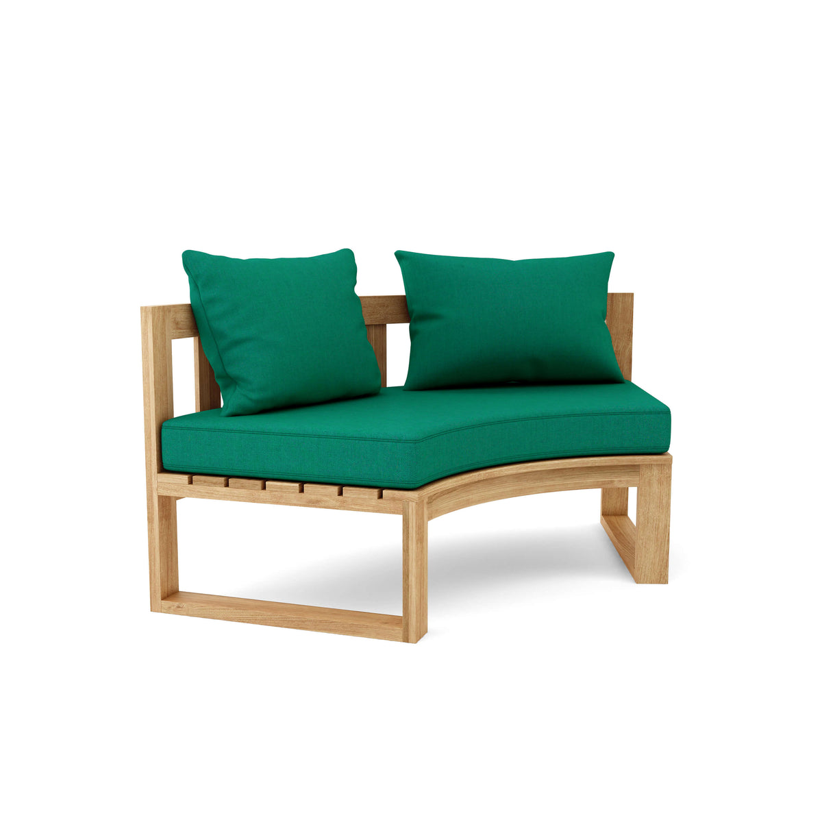 Circular Modular Deep Seating – Premium Teak Comfort Meets Custom Style - The Charming Bench Company