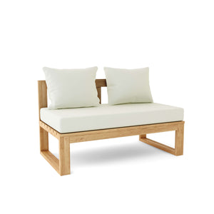 Straight Modular Deep Seating – Seamless Design for Custom Outdoor Comfort - The Charming Bench Company
