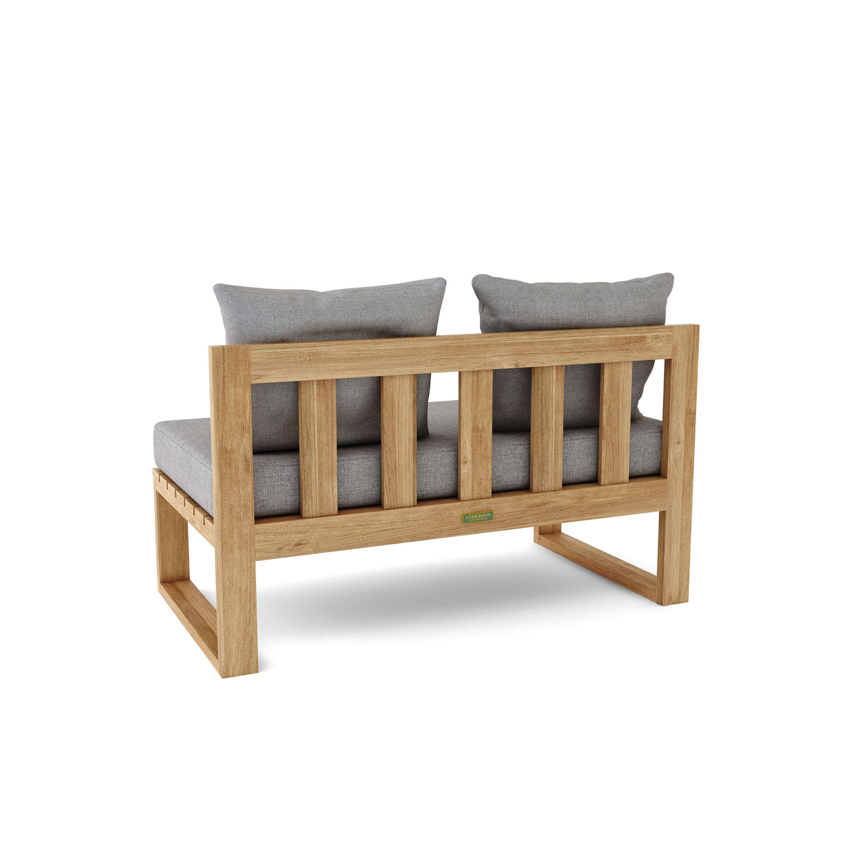 Straight Modular Deep Seating – Seamless Design for Custom Outdoor Comfort - The Charming Bench Company