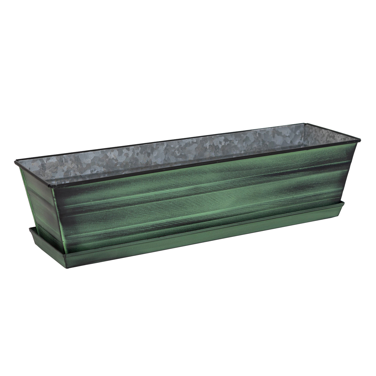 Small Green Flower Box Tray Kit by Achla Designs