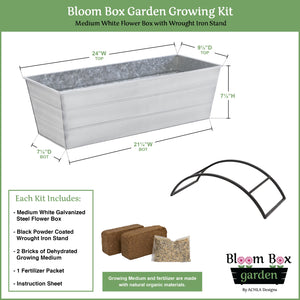 Bloom Box Garden Growing Kit with Odette Stand