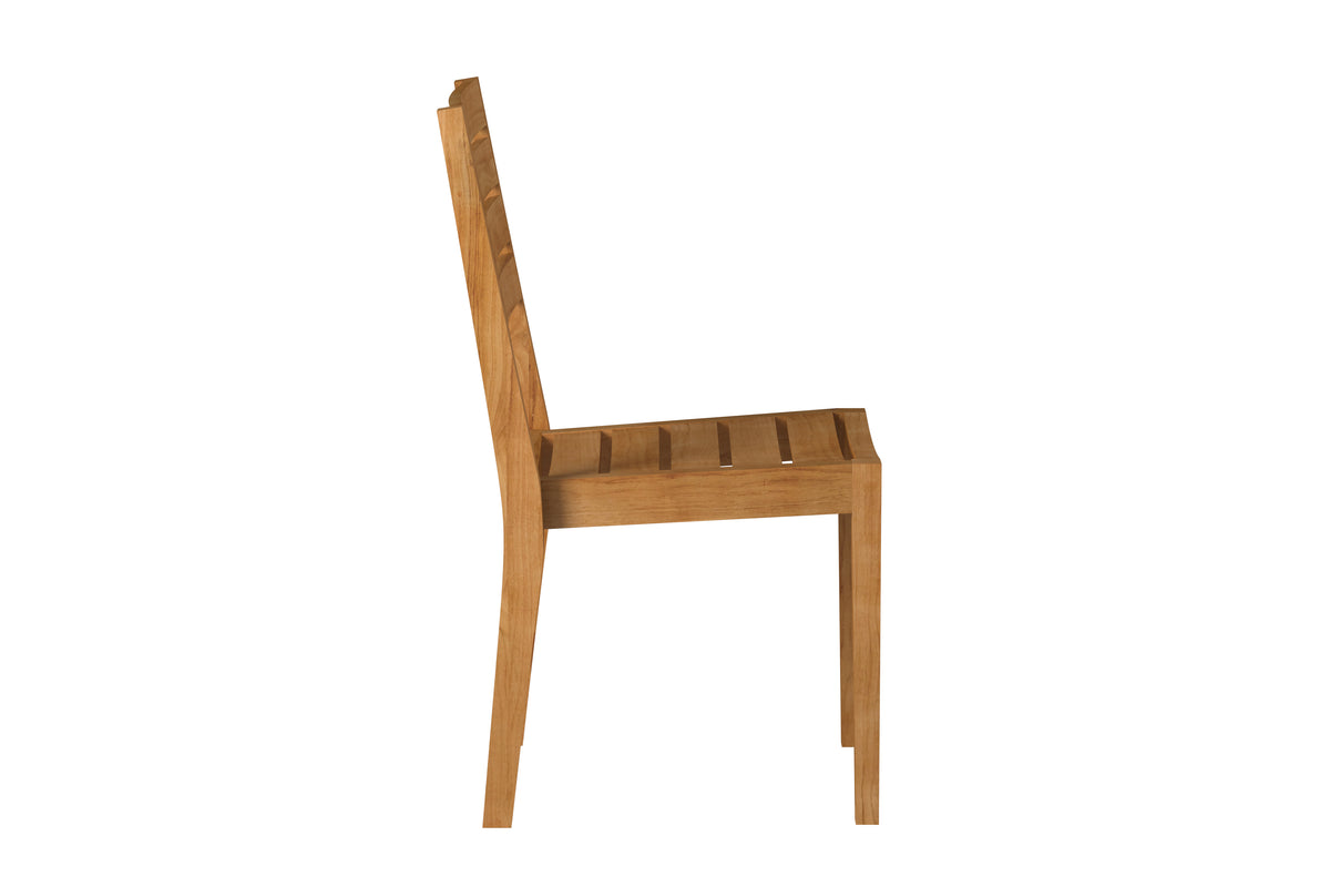 Clement Teak Outdoor Bar Height Dining Chair