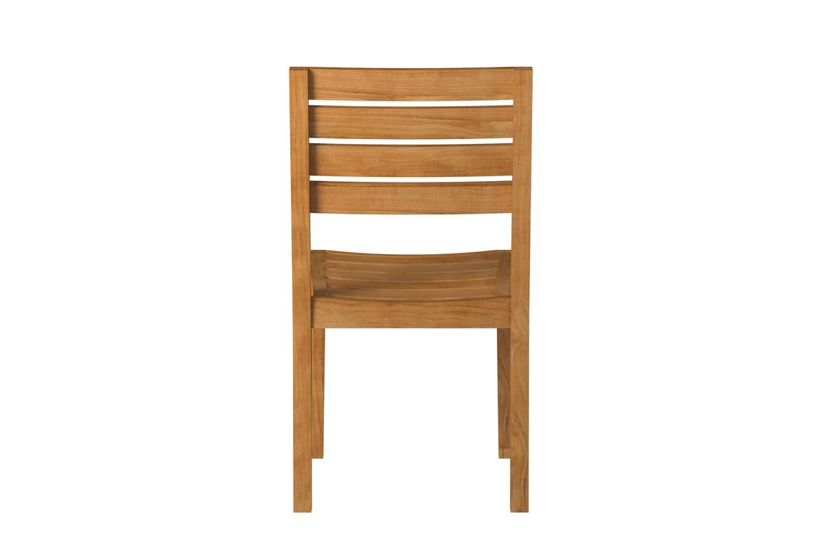 Clement Teak Outdoor Bar Height Dining Chair