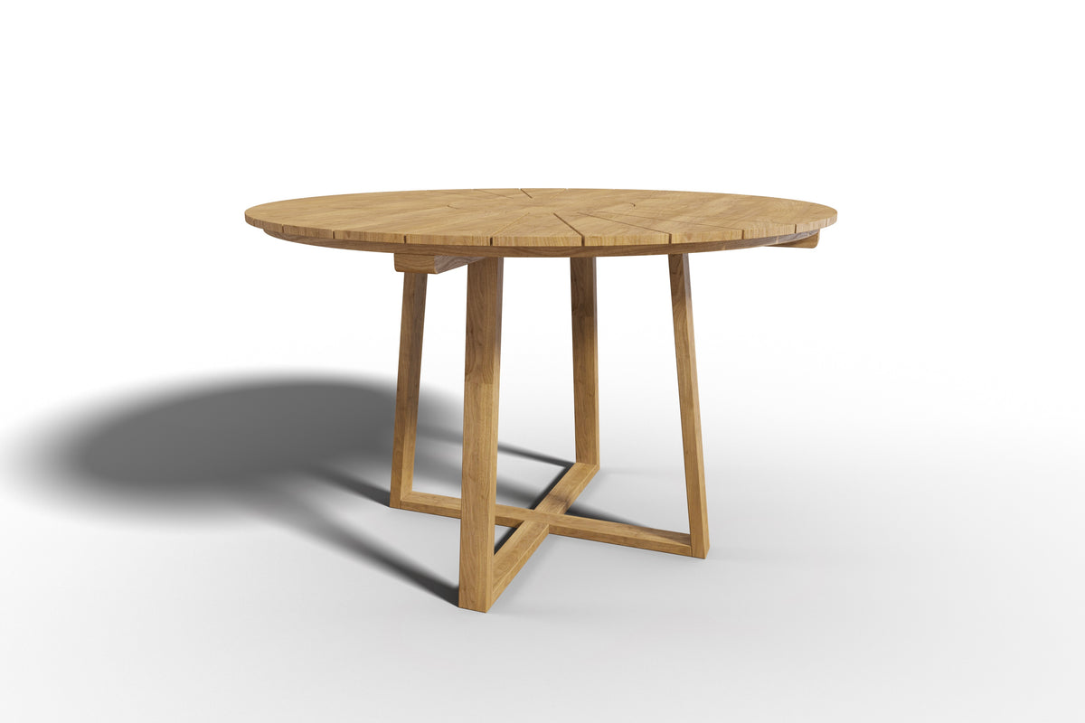 Plaisance Round Teak Outdoor Dining Table