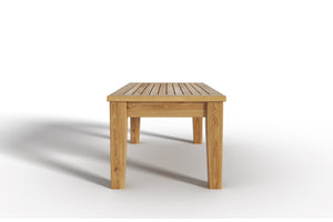 Eliane Rectangular Teak Outdoor Coffee Table