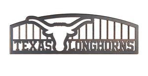 Outdoor TEXAS Longhorns Bench (Iron)