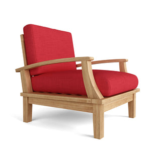 Brianna Deep Seating Armchair + Cushion - The Charming Bench Company