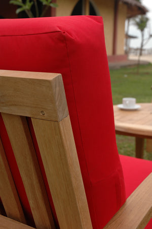 Brianna Deep Seating Armchair + Cushion - The Charming Bench Company