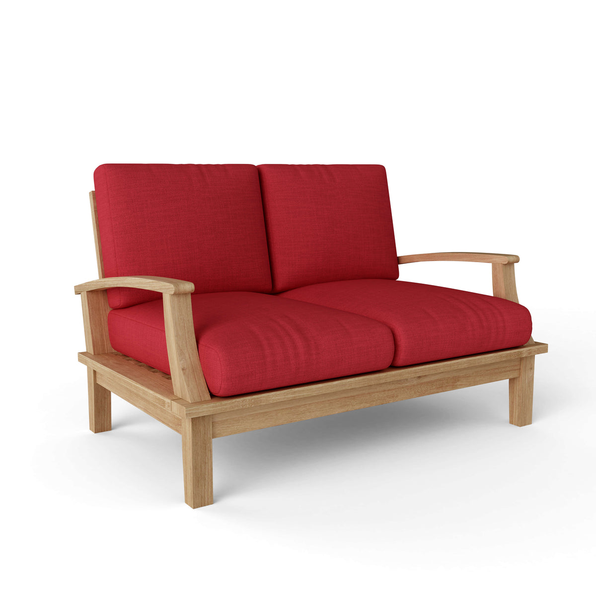 Brianna Deep Seating Loveseat + Cushion - The Charming Bench Company