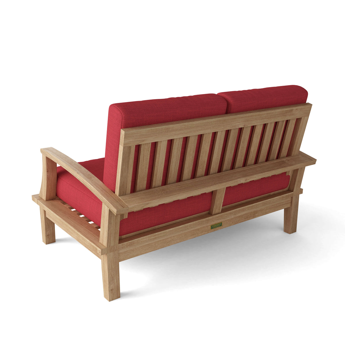 Brianna Deep Seating Loveseat + Cushion - The Charming Bench Company