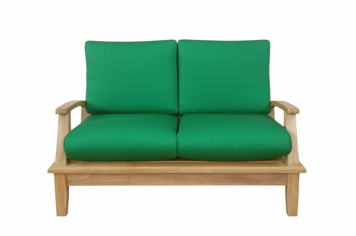 Brianna Deep Seating Loveseat + Cushion - The Charming Bench Company