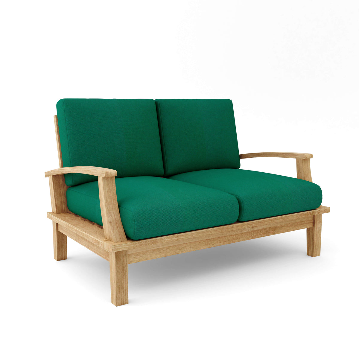 Brianna Deep Seating Loveseat + Cushion - The Charming Bench Company