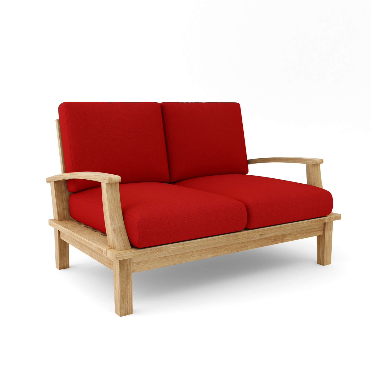 Brianna Deep Seating Loveseat + Cushion - The Charming Bench Company