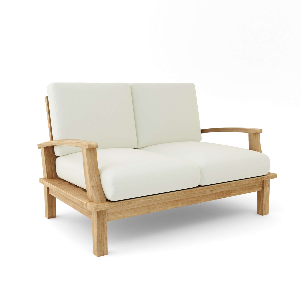 Brianna Deep Seating Loveseat + Cushion - The Charming Bench Company