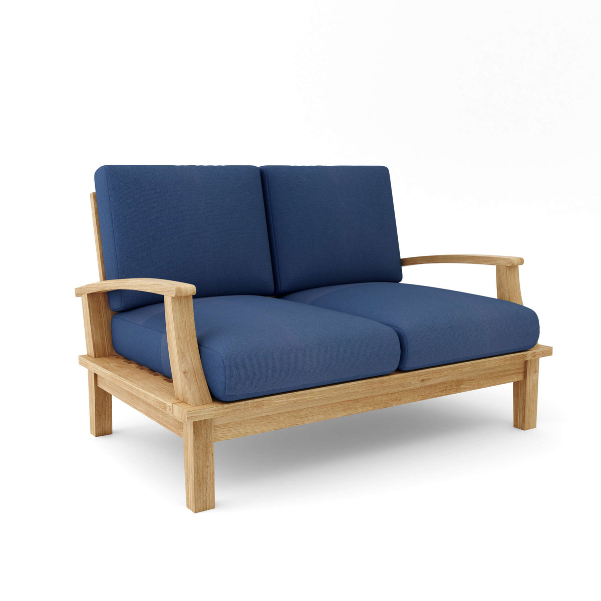 Brianna Deep Seating Loveseat + Cushion - The Charming Bench Company