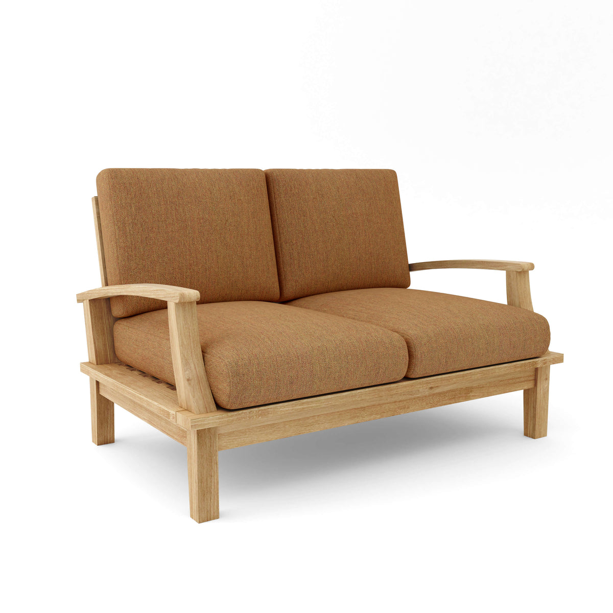 Brianna Deep Seating Loveseat + Cushion - The Charming Bench Company