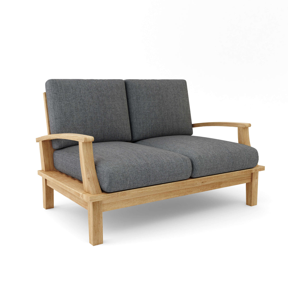 Brianna Deep Seating Loveseat + Cushion - The Charming Bench Company