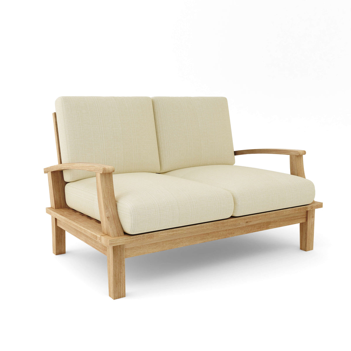 Brianna Deep Seating Loveseat + Cushion - The Charming Bench Company