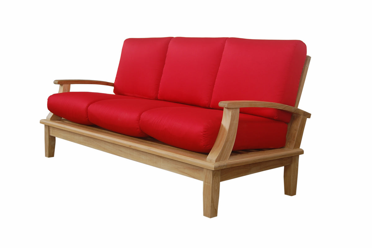 Brianna Deep Seating Sofa + Cushion - The Charming Bench Company