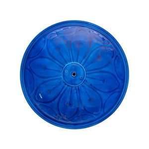 12" Lolly Embossed Birdbaths with Garden Stake