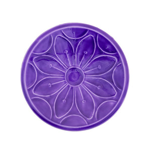 12" Lolly Embossed Birdbaths with Garden Stake