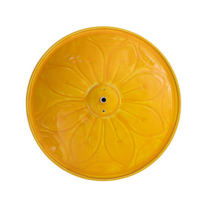 12" Lolly Embossed Birdbaths with Garden Stake