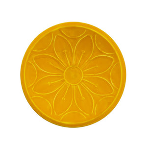 12" Lolly Embossed Birdbaths with Garden Stake