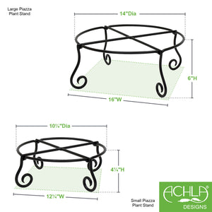 Piazza Plant Stands, Set of Two by Achla Designs