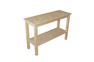 Console Table  with shelf