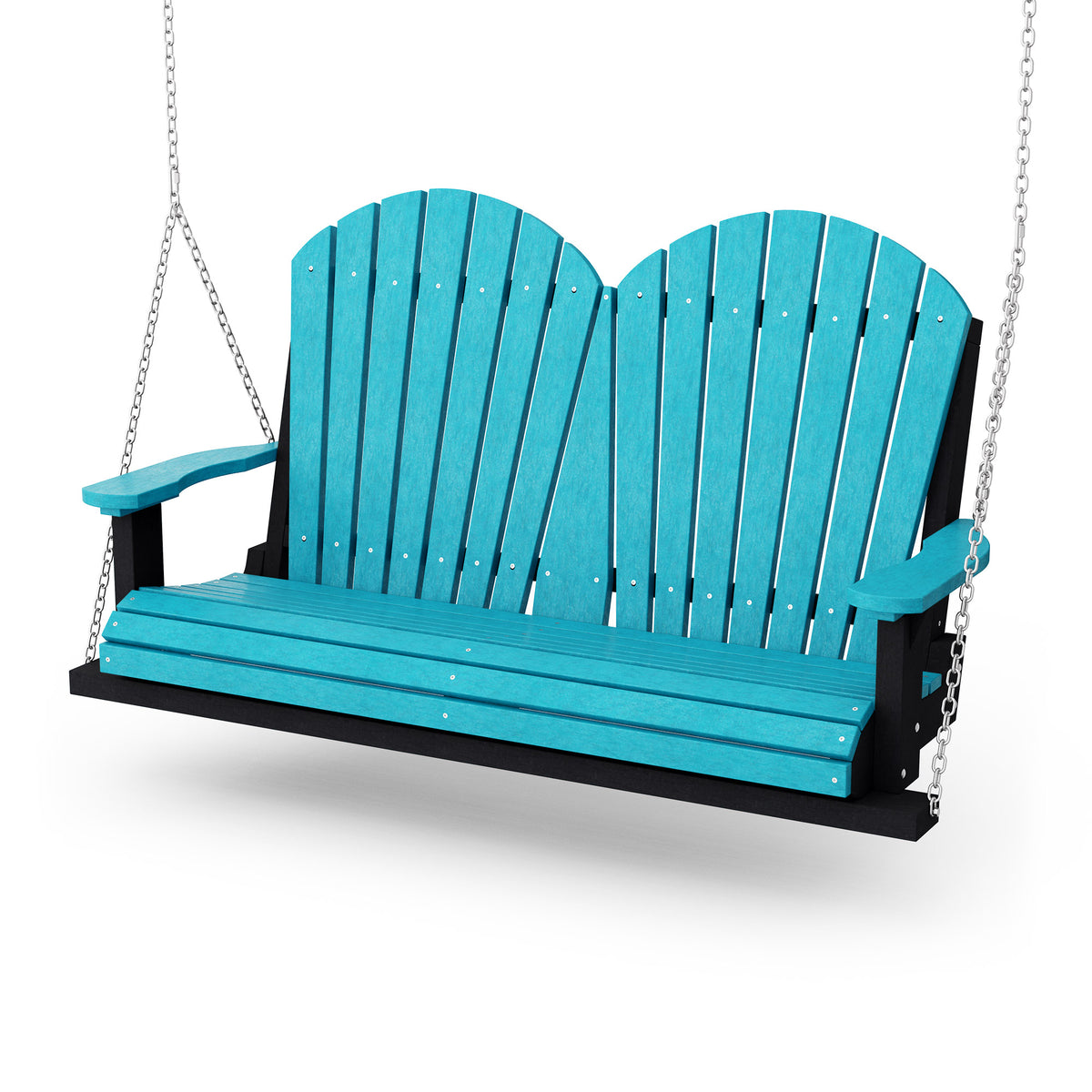 Heritage Two Seat Swing by Wildridge Poly Furniture