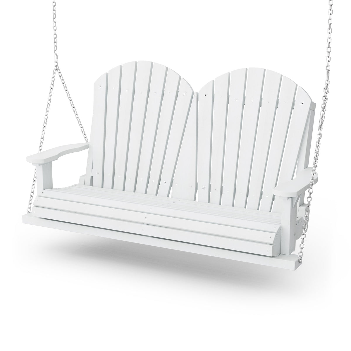 Heritage Two Seat Swing by Wildridge Poly Furniture