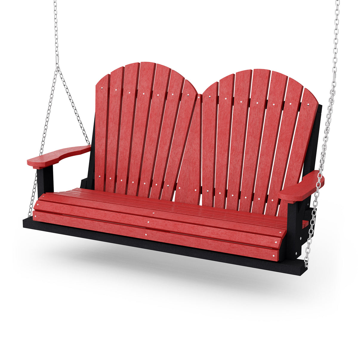 Heritage Two Seat Swing by Wildridge Poly Furniture