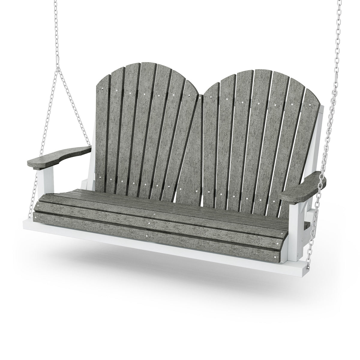 Heritage Two Seat Swing by Wildridge Poly Furniture