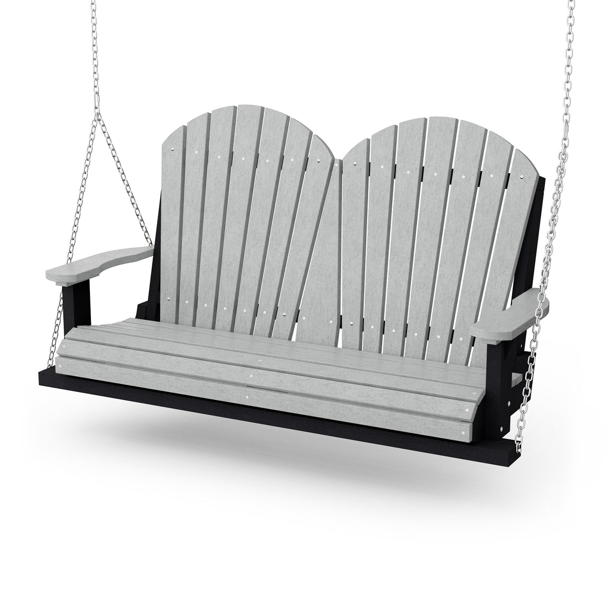 Heritage Two Seat Swing by Wildridge Poly Furniture