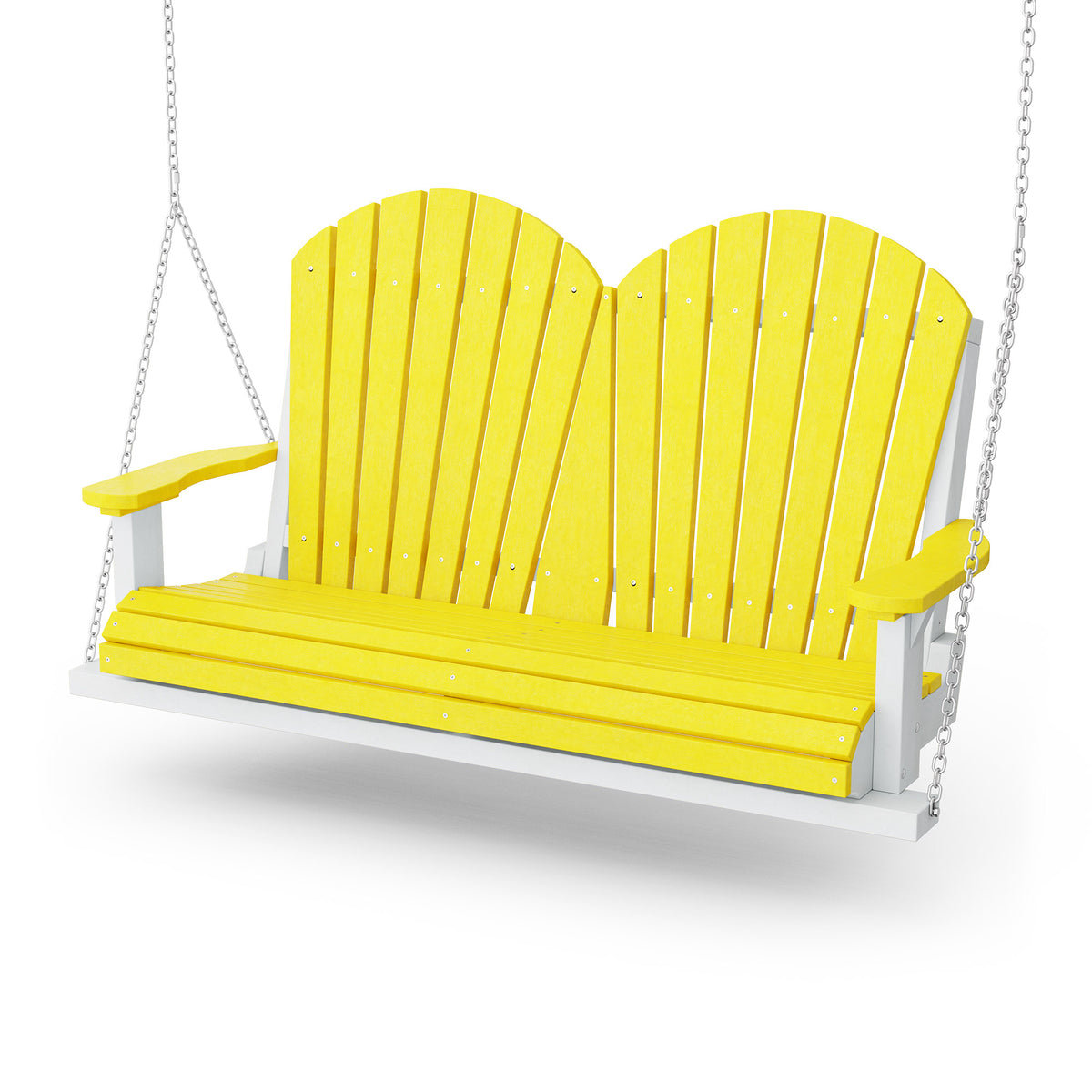 Heritage Two Seat Swing by Wildridge Poly Furniture